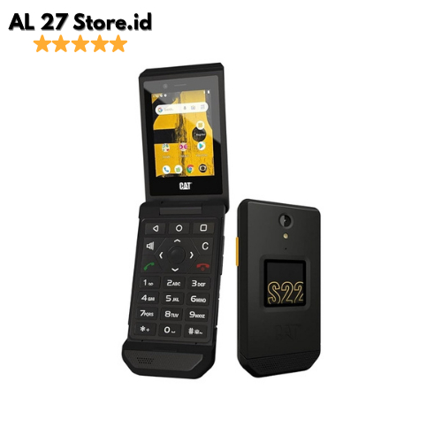 Cat S22 Flip 4G Caterpillar Hp Handphone Android Outdoor Lipat Keypad IP68 Rugged Phone Flip not Nok