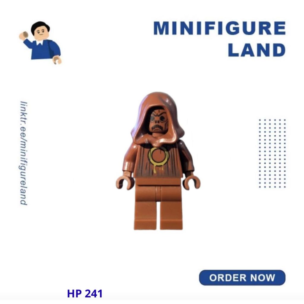 Lego Minifigure - hp241 - Mechanical Death Eater