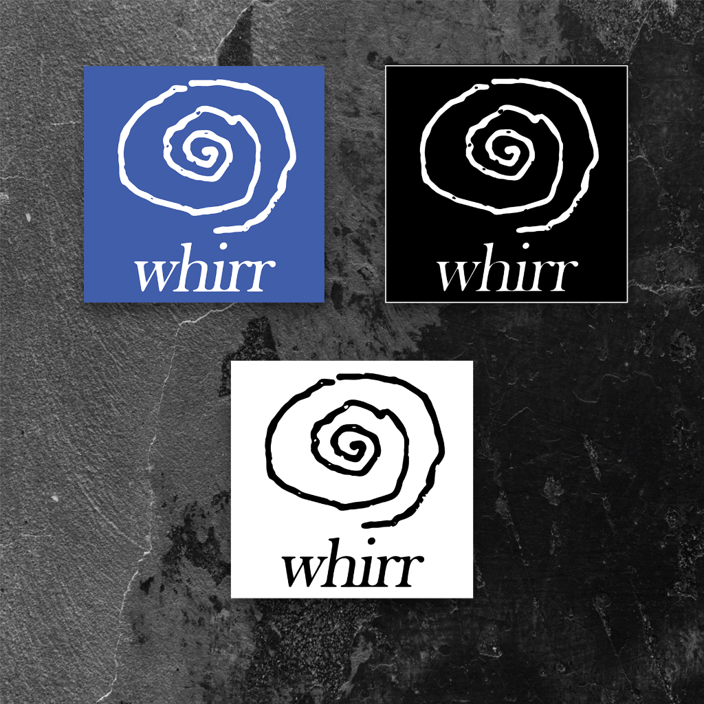 WHIRR Sticker Band WHIRR (BOOTLEG)  | MERCH WHIRR UNOFFICIAL