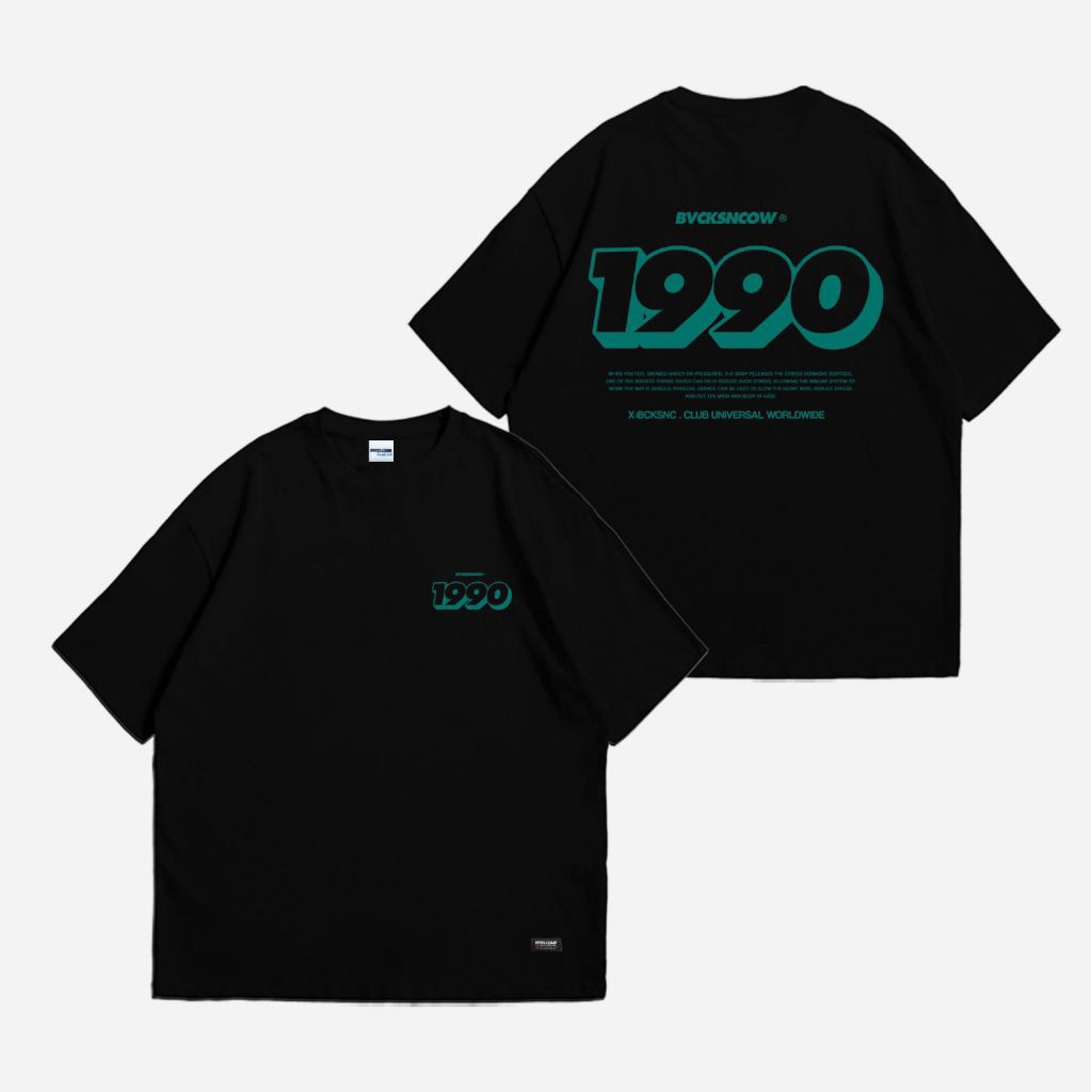 T-SHIRT BUCKSANDCOW OVERSIZE - 1990 / KAOS BUCKS&COW
