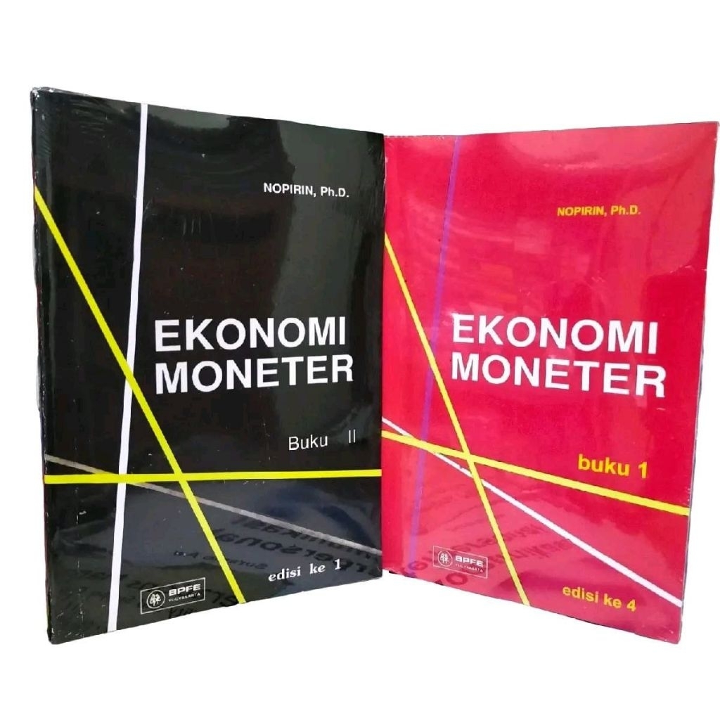 BUKU EKONOMI MONETER BUKU 1 & BUKU 2 - NOPIRIN