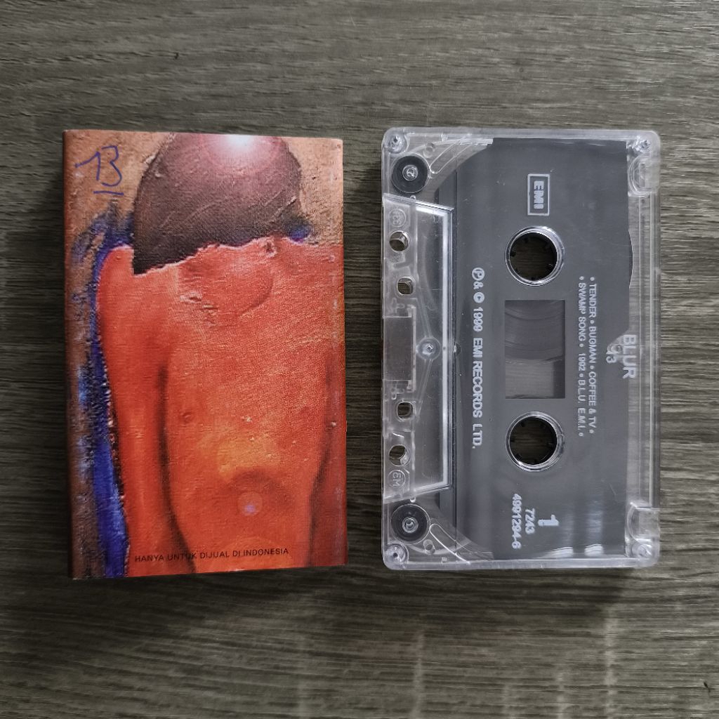 Kaset Pita Blur 13