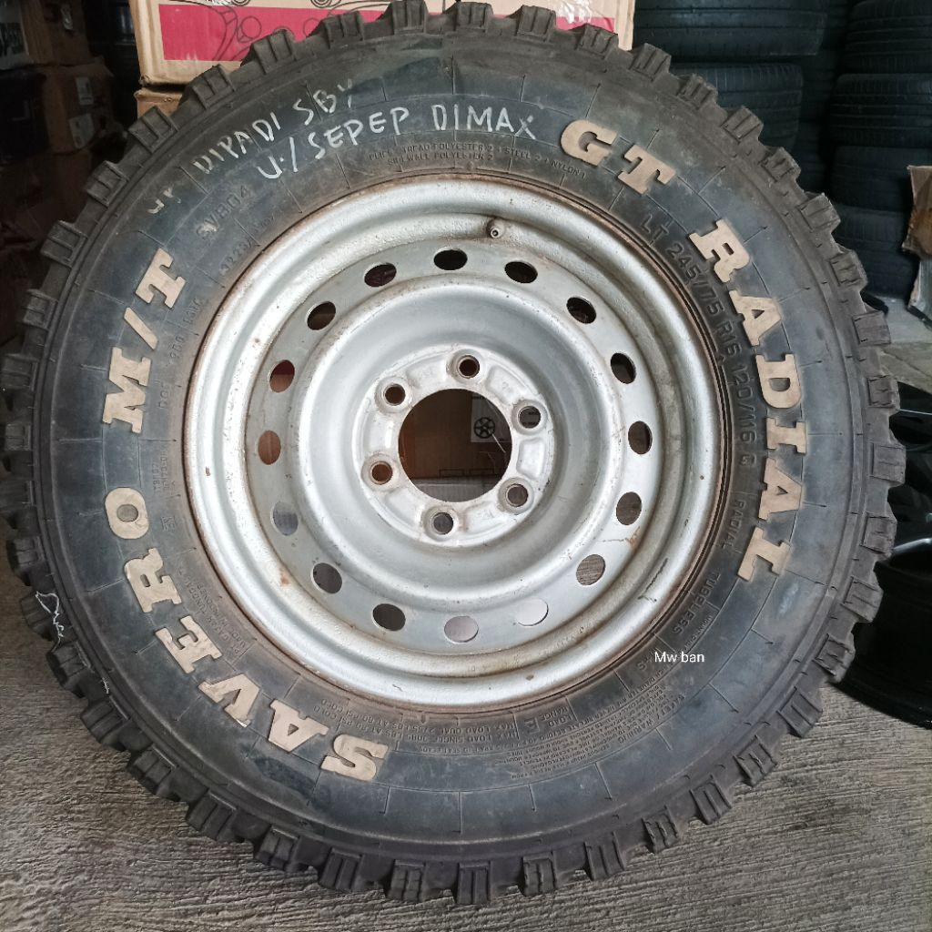 velg kaleng r16 pcd 6x139 +ban satuan bijian