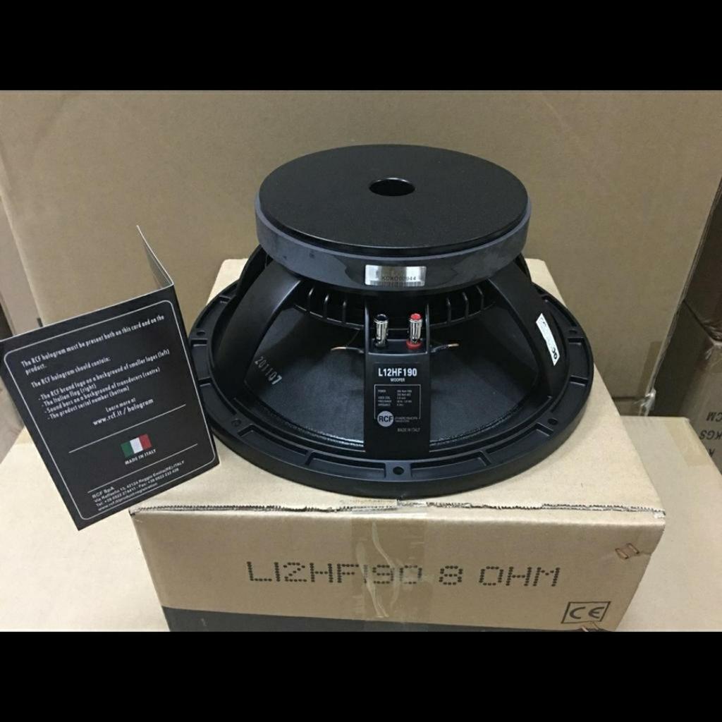 Komponen Speaker RCF 12HF190/12 HF190 12 inci Mid low