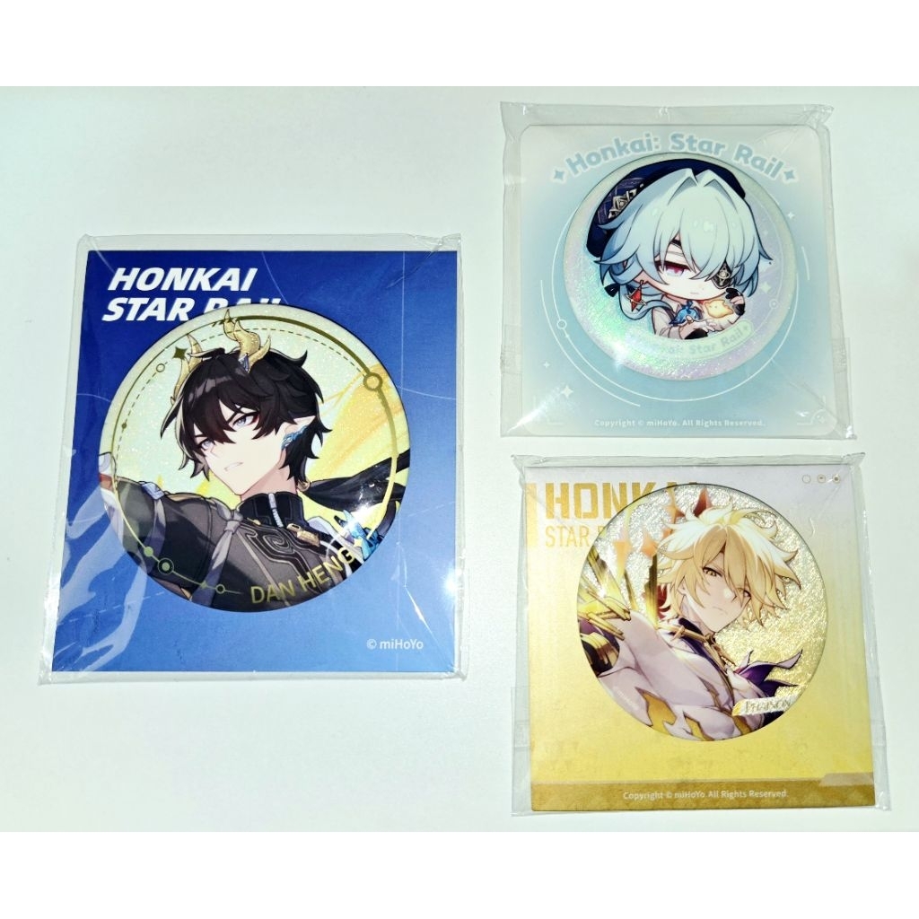 Honkai Star Rail HSR Dan Heng Anaxa Phainon Badge