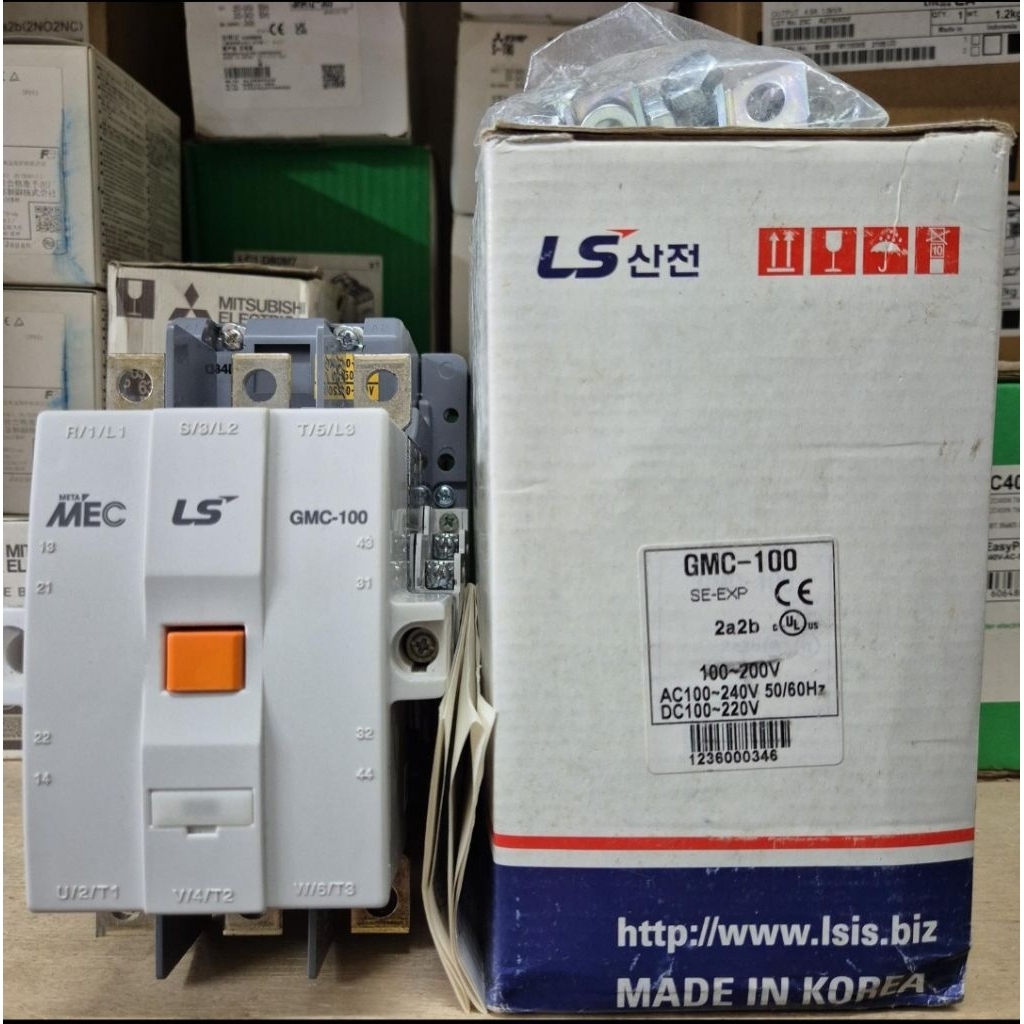 KONTAKTOR/CONTACTOR LS GMC-100 220V 160A ORIGINAL
