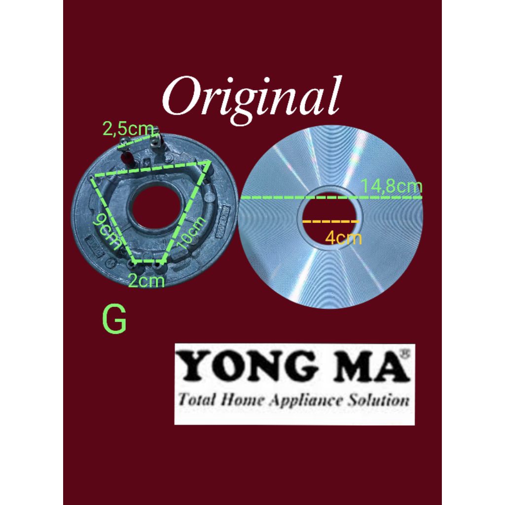 Elemen Magic com Yong ma 220V 400W /G