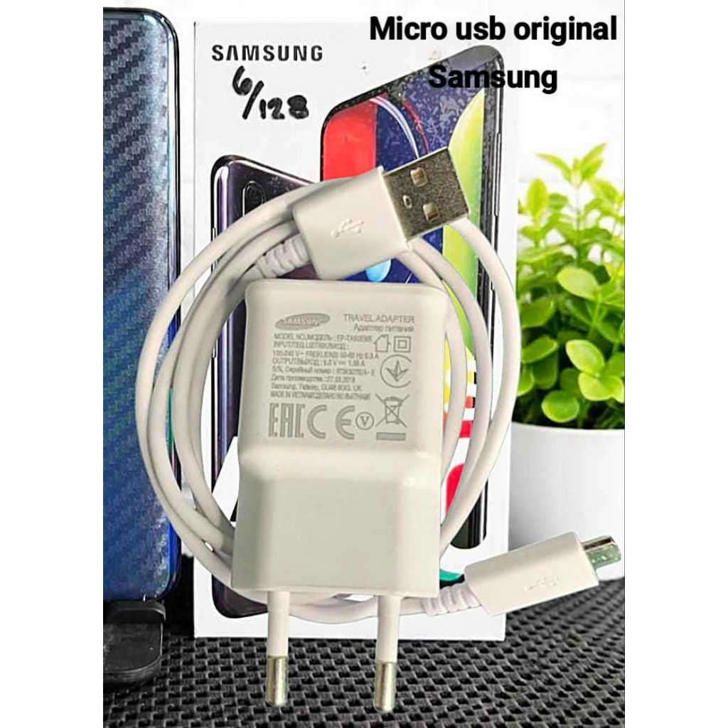 Charger original Samsung Micro USB Asli fast charging