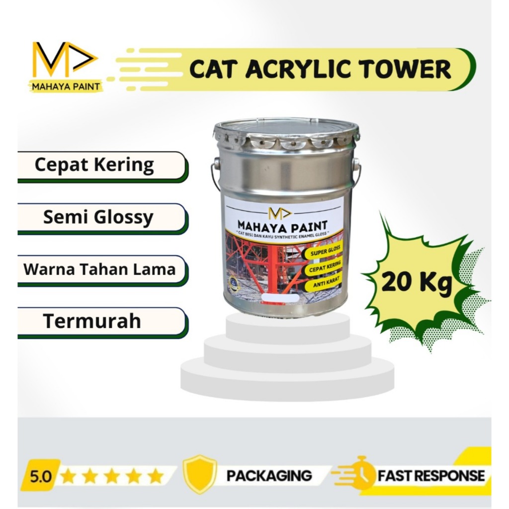 Cat Tower Cat Acrilik Tower Mahaya Paint 20kg Cat Besi