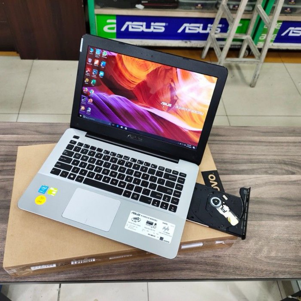 Laptop Asus A455L ram 10gb Nvidia