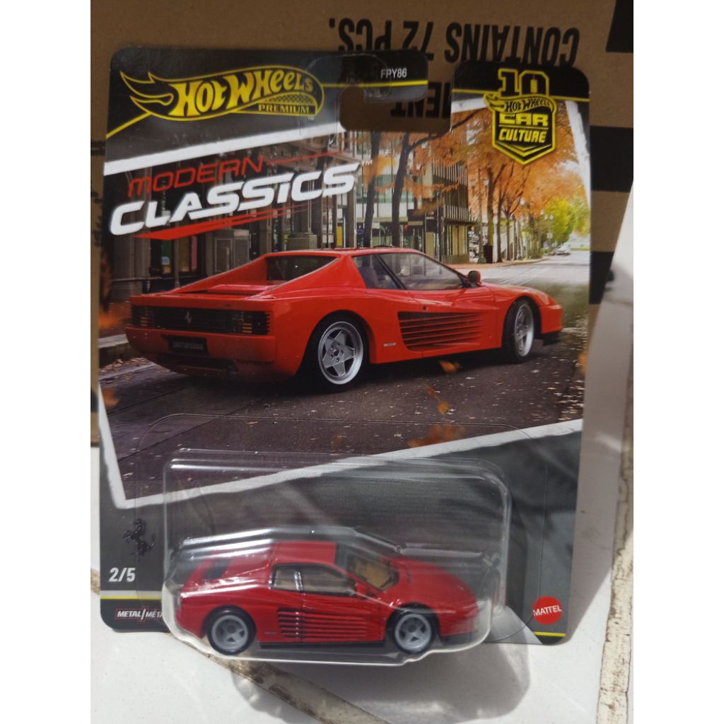 Hot Wheels Premium Ferrari Testarossa