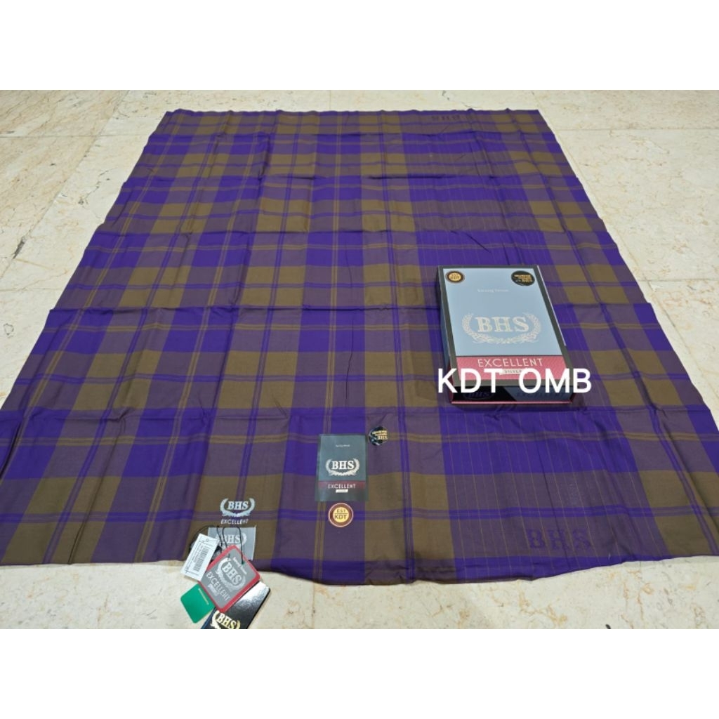 Sarung bhs excellent KDT silver mesres new jadul pakaian muslim pria dewasa