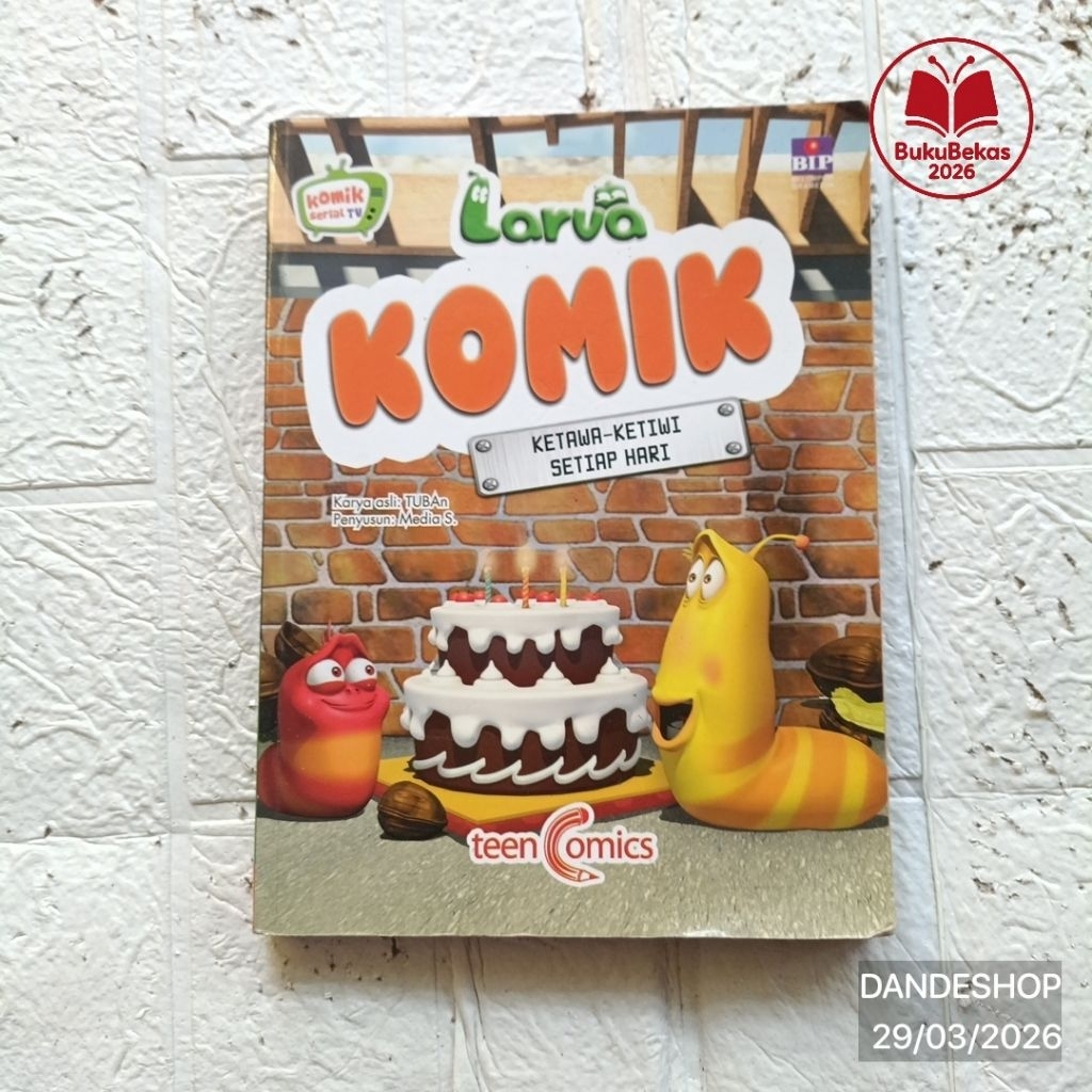 Larva Komik - Ketawa Ketiwi Setiap Hari - Komik Educomics Why Science Comic Pendidikan Bekas Prelove