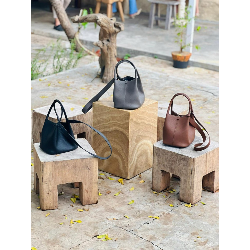 NUREENA LEATHER - Aira Sling Bag Tas Kulit Sapi Premium Tas Wanita Tas Elegan