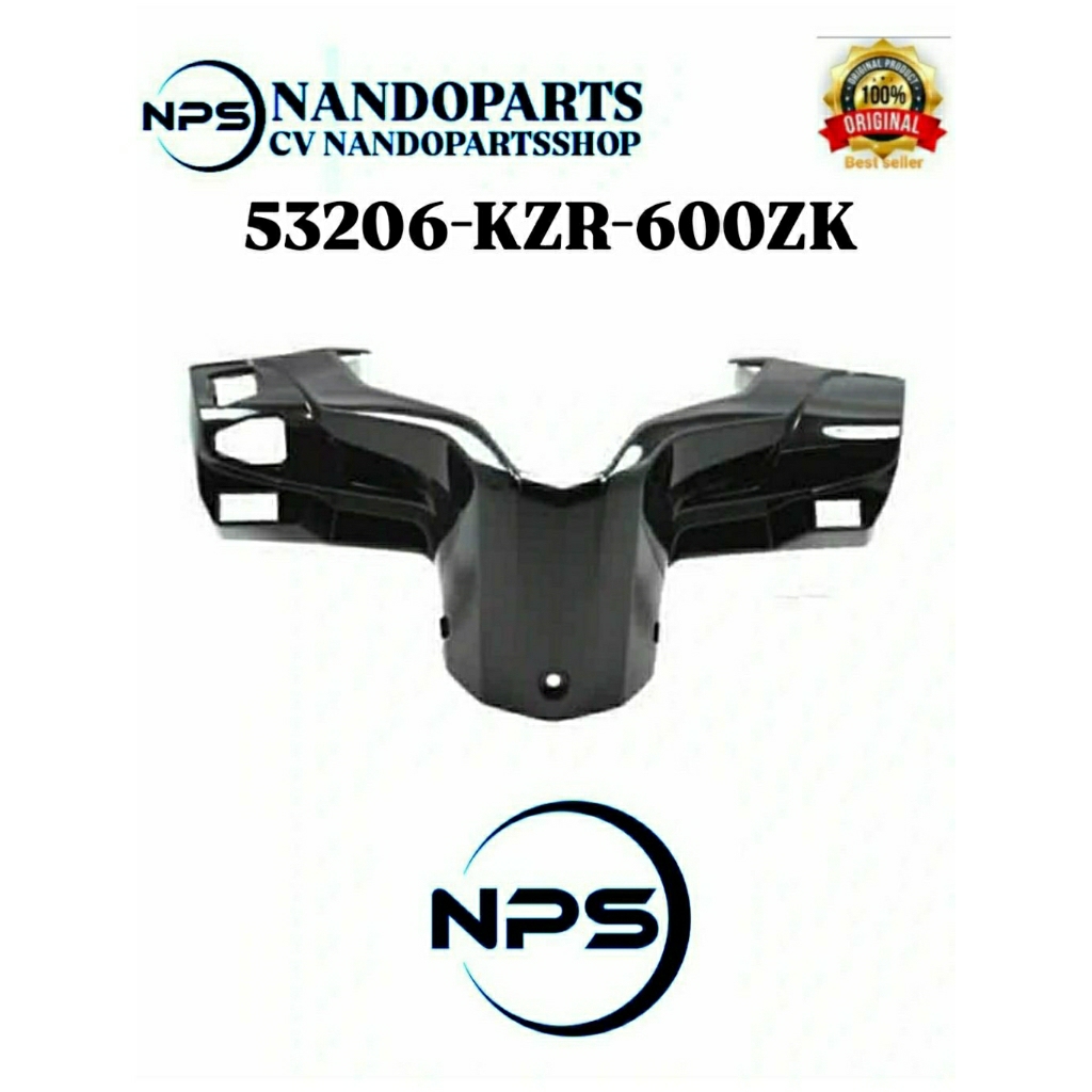 Cover Batok Kepala Belakang Honda Vario 125 Techno Fi / KZR Original AHM (53206KZR600ZK)