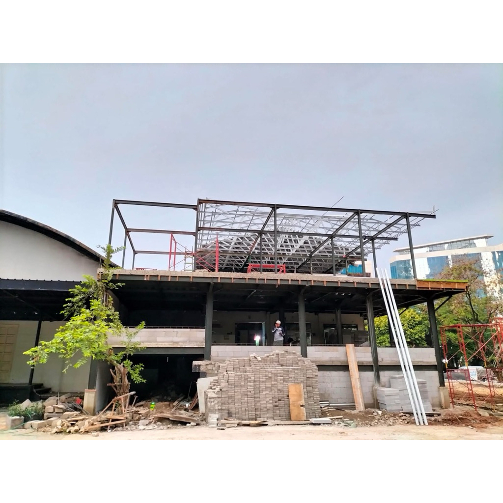 jasa kontruksi wf / H beam