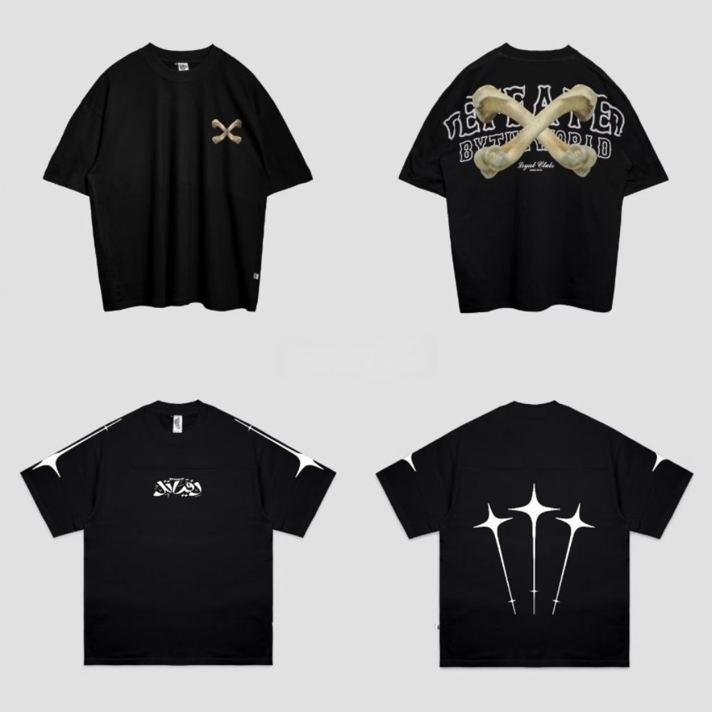 Exhale T shirt Kaos Oversize