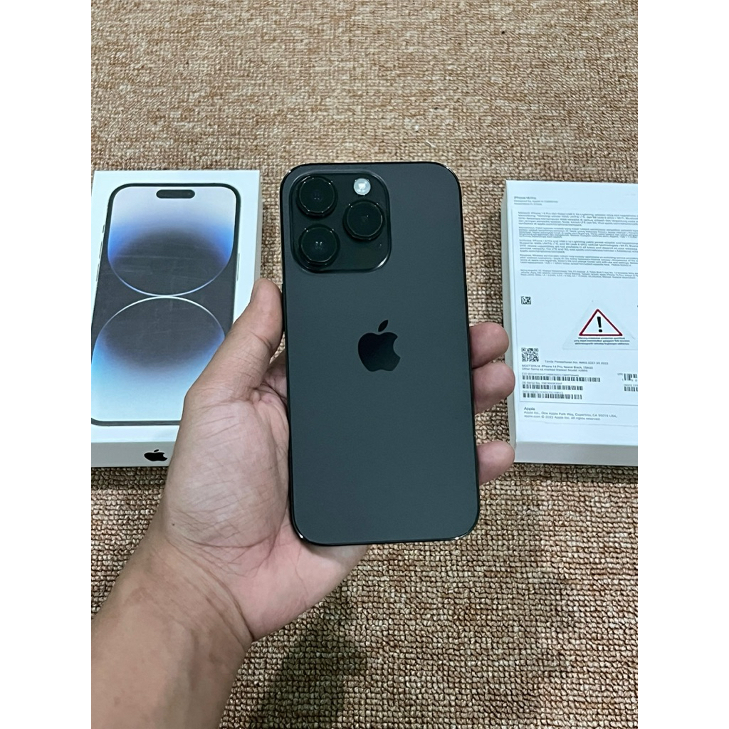 iphone 14 pro 256gb ibox second fullset