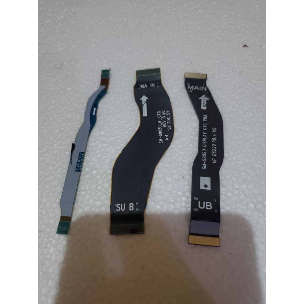 FLEXIBEL MAIN,SIGNAL,LCD SAMSUNG S22ULTRA ORIGINAL CABUTAN