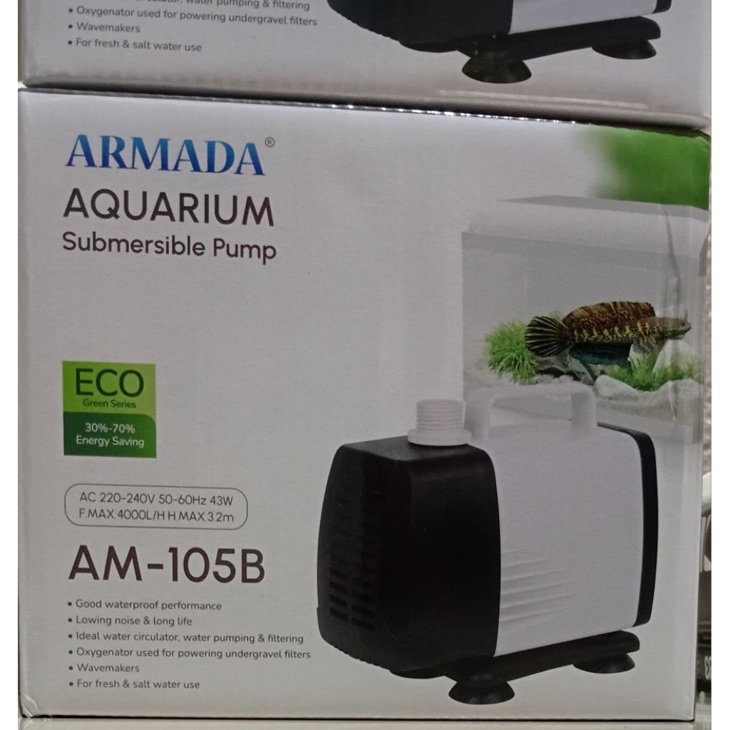 POMPA CELUP KOLAM IKAN POWER HEAD ARMADA AM 105B POWER HEAD MESIN KOLAM IKAN HIAS