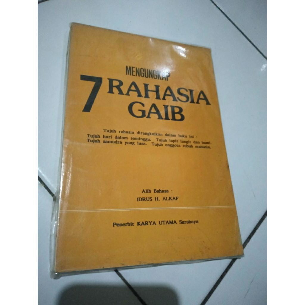 Buku Ori Mengungkap 7 Rahasia Gaib