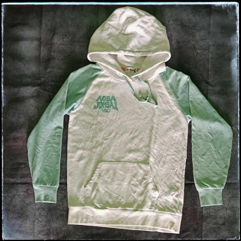 Aoba Johsai Official hoodie katun cosplay anime size S to M