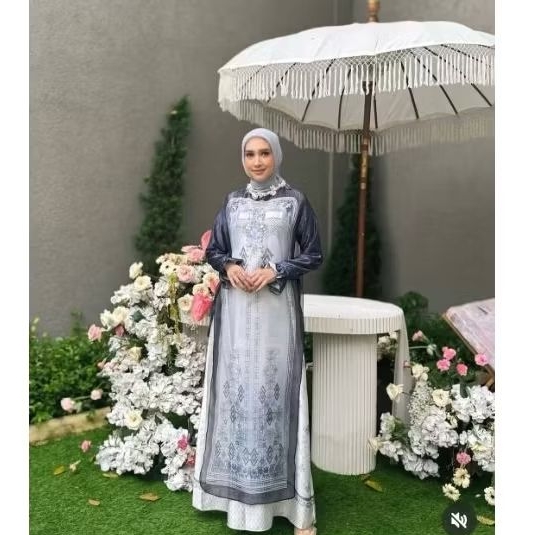 Preloved Aliyah Dress Vanilla Hijab