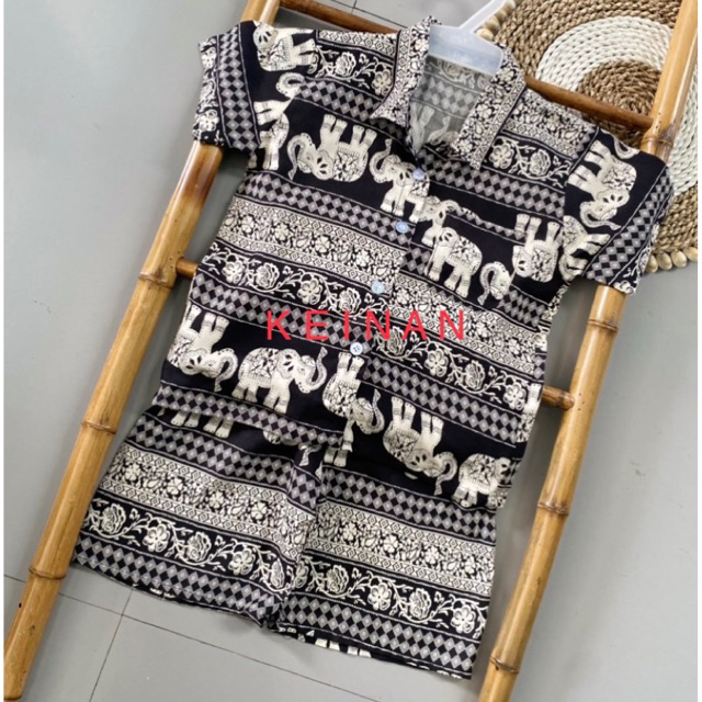 Setelan Anak Rayon / Oneset Rayon Anak/ Setelan Rayon Anak Unisex