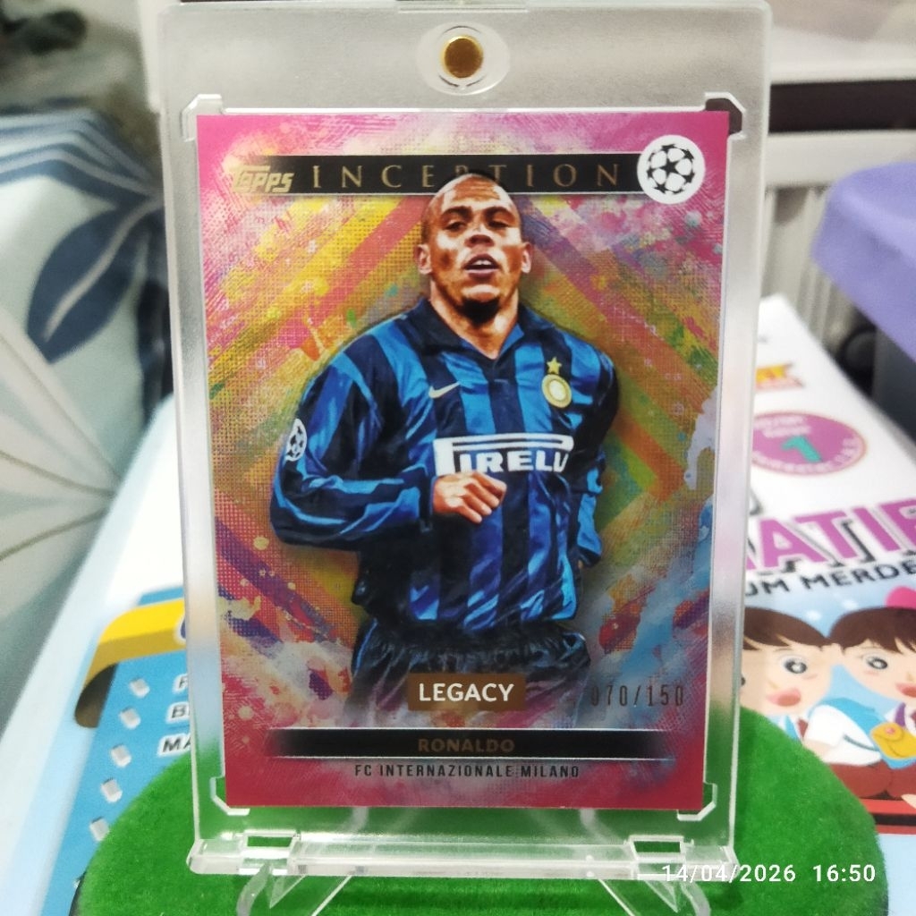 Topps inception Ronaldo inter milan Limit 150