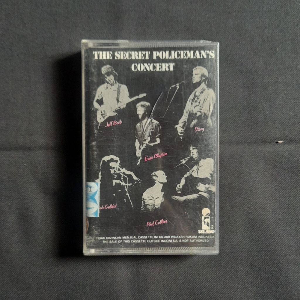 Kaset V/A (Jeff Beck, Sting, Phil Collins, etc.) - The Secret Policemans Concert '82
