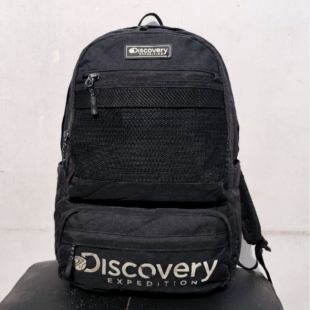 Discovery Backpack / Ransel Sekolah Discovery Hitam