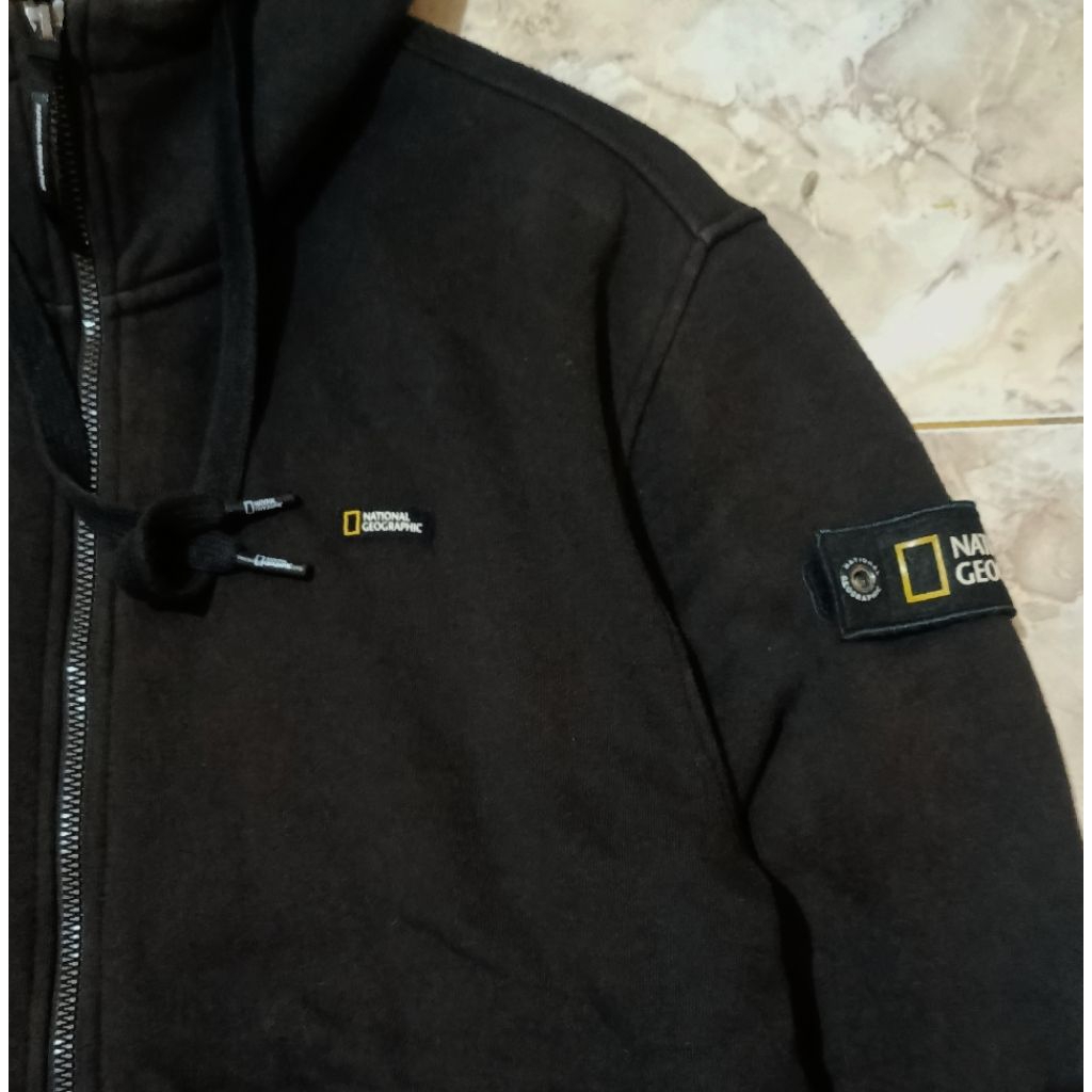 zh natgeo, Zipper hoodie national geographic, zh national geographic patch, national geographic patc
