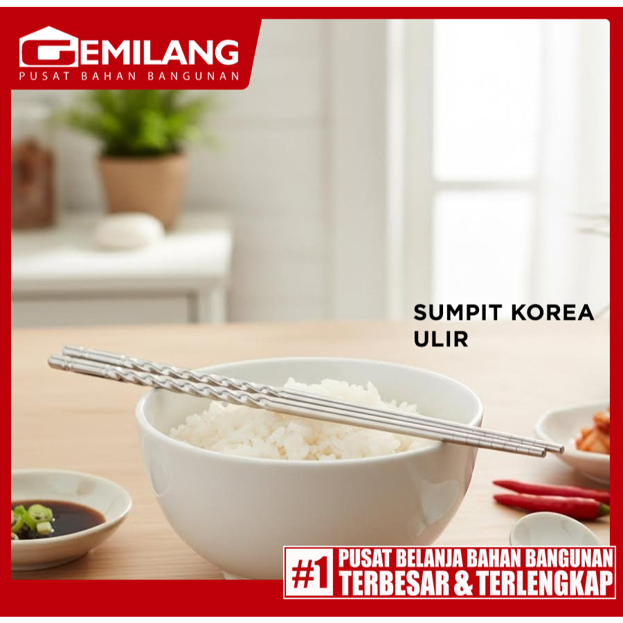 SUMPIT KOREA ULIR & MOTIF (4 psg)
