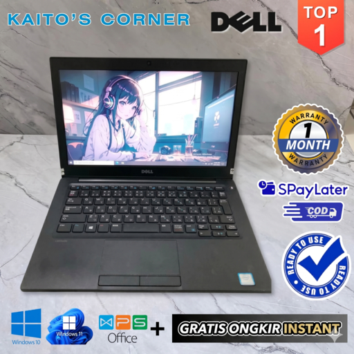 [Bekas] Laptop Dell Latitude 7240/7250/7270/7280/7290/7300/7389/7390 Core i3/i5/i7
