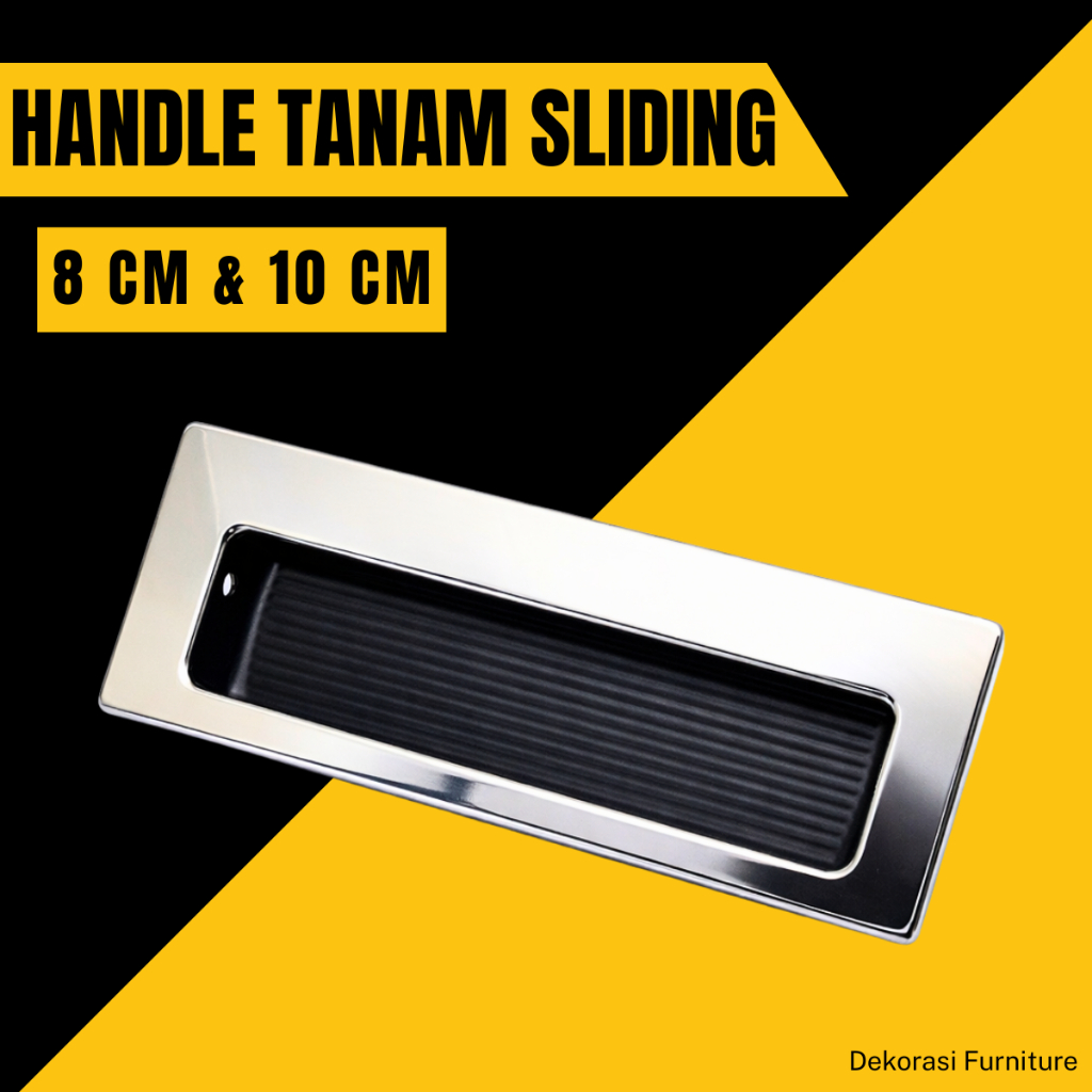 Handle Tarikan Pintu Lemari Sliding Stainless Kotak