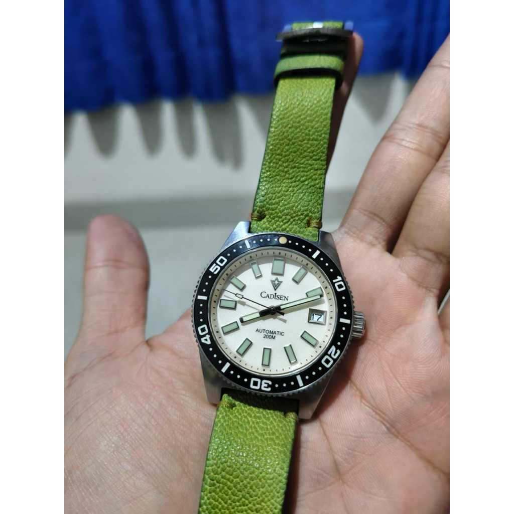 Jam tangan diver cadisen seiko pria second murah