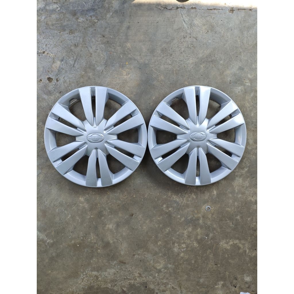 Wildop cover velg Dop mobil Datsun Ring 13 second original