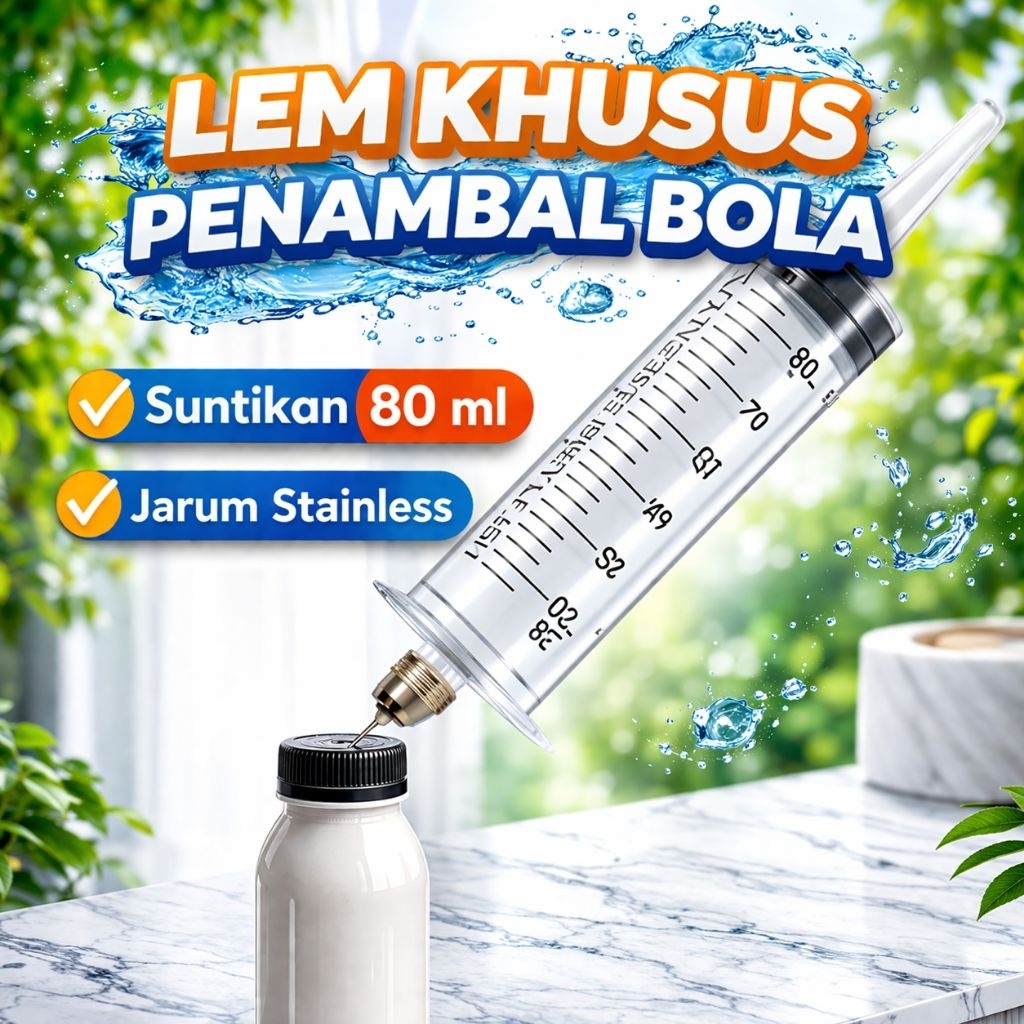LEM KHUSUS TAMBAH BOLA / RAKET PIMPONG LENGKAP LEM SUNTIKAN DAN PENTOLASI KEGUNAAN MENAMBAL BERBAGAI