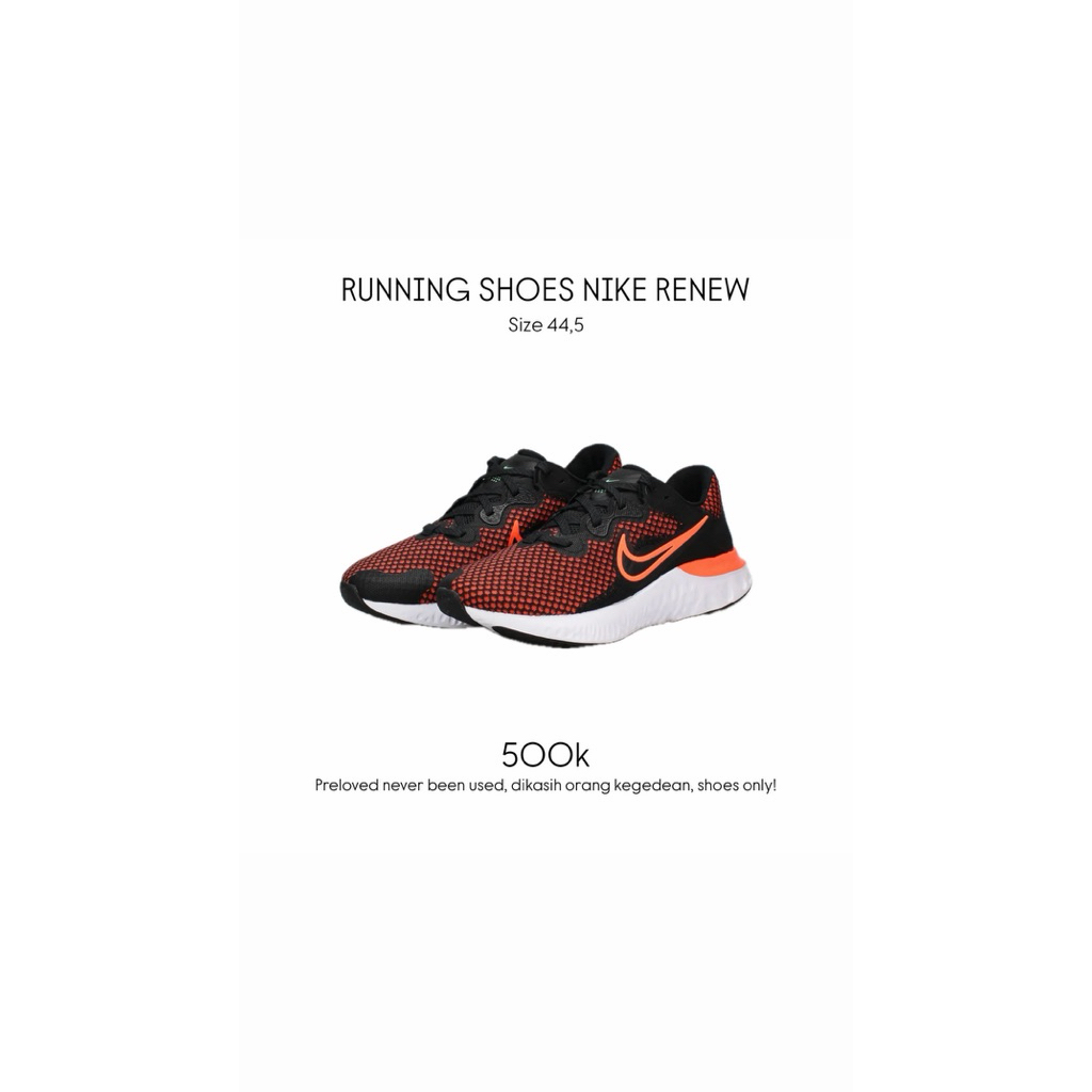 Nike Renew Size 44,5