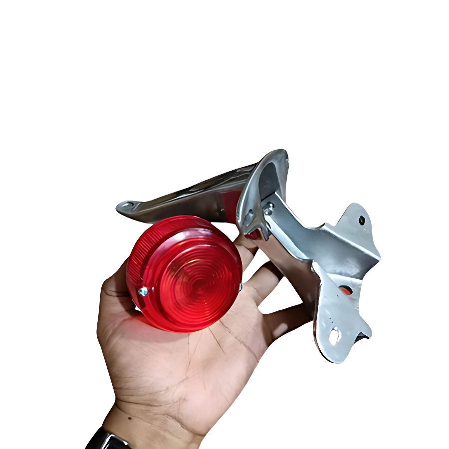 Stoplamp Norton Custom Plus Dudukan Lampu DT Set Lampu Belakang Variasi Motor Custom CB GL Tiger