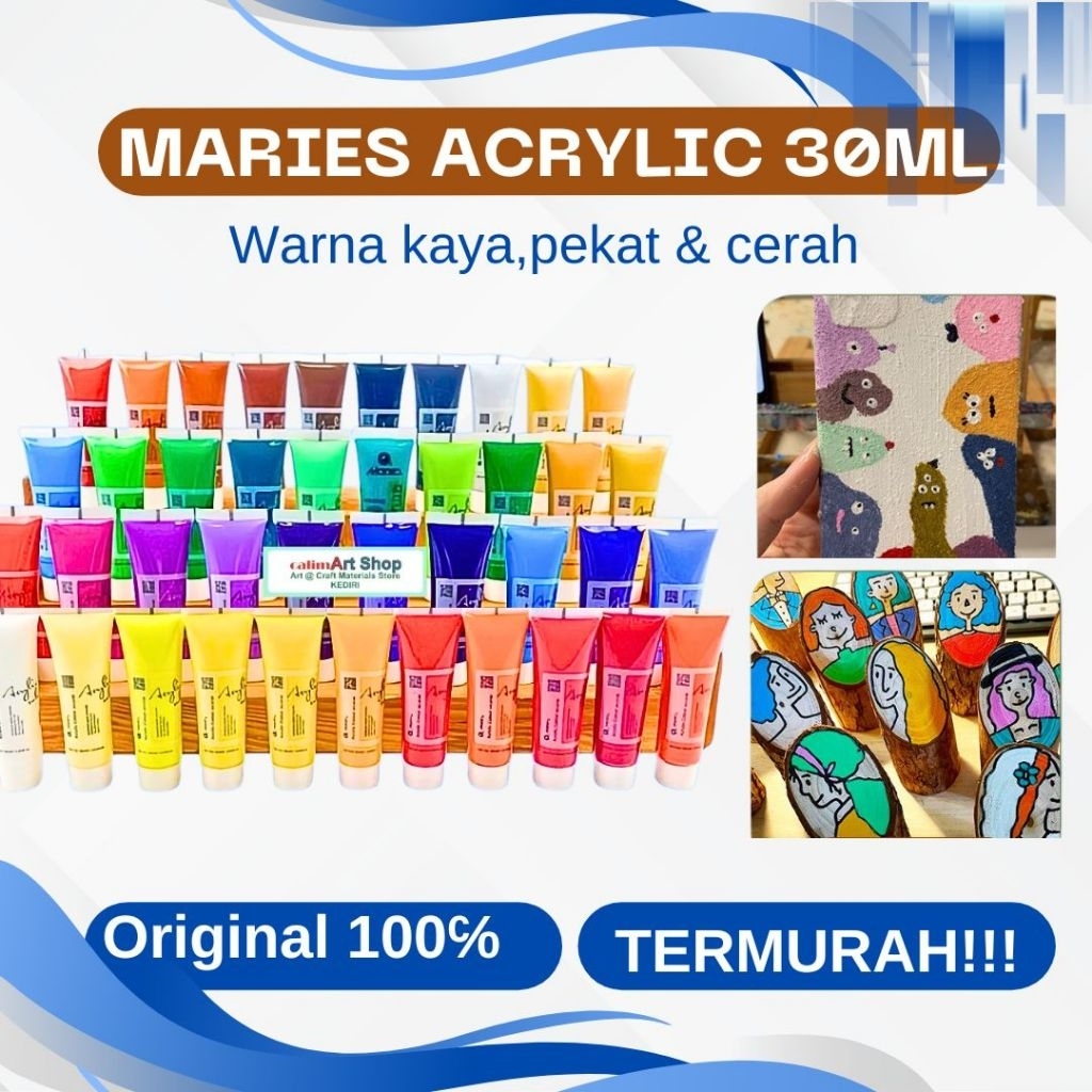 Cat Acrylic Maries 30ml / Cat Akrilik Maries
