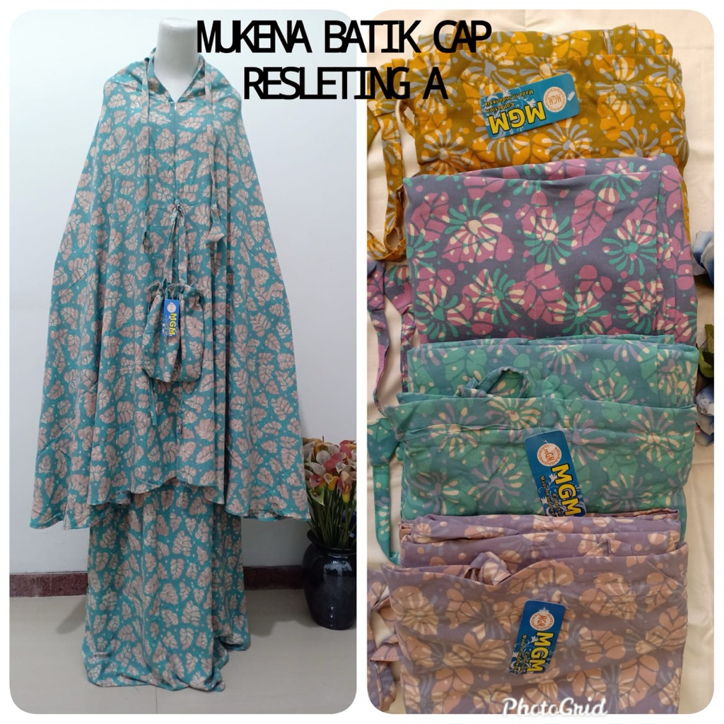 MUKENA MGM NARA - Mukena Lukis Mukena Dewasa Motif Tiedye Handmade Mukena Rayon Bali Dewasa Jumbo Ad