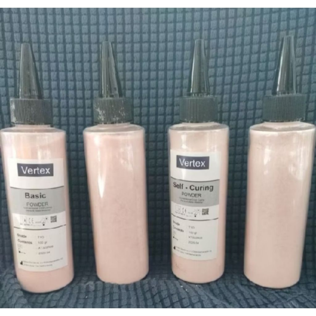 Powder Vertex  Rebus dan Otomatis Isi 100 Gram / Self Curing Otomatis / Heat Curing Rebus