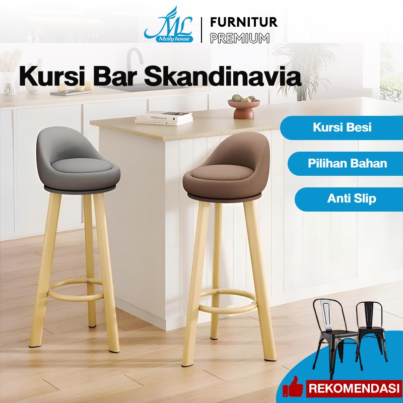 Kursi bar Kursi besi cafe Kursi bar informa Kursi bulat Kursi bar dapur minimalis Bangku bar