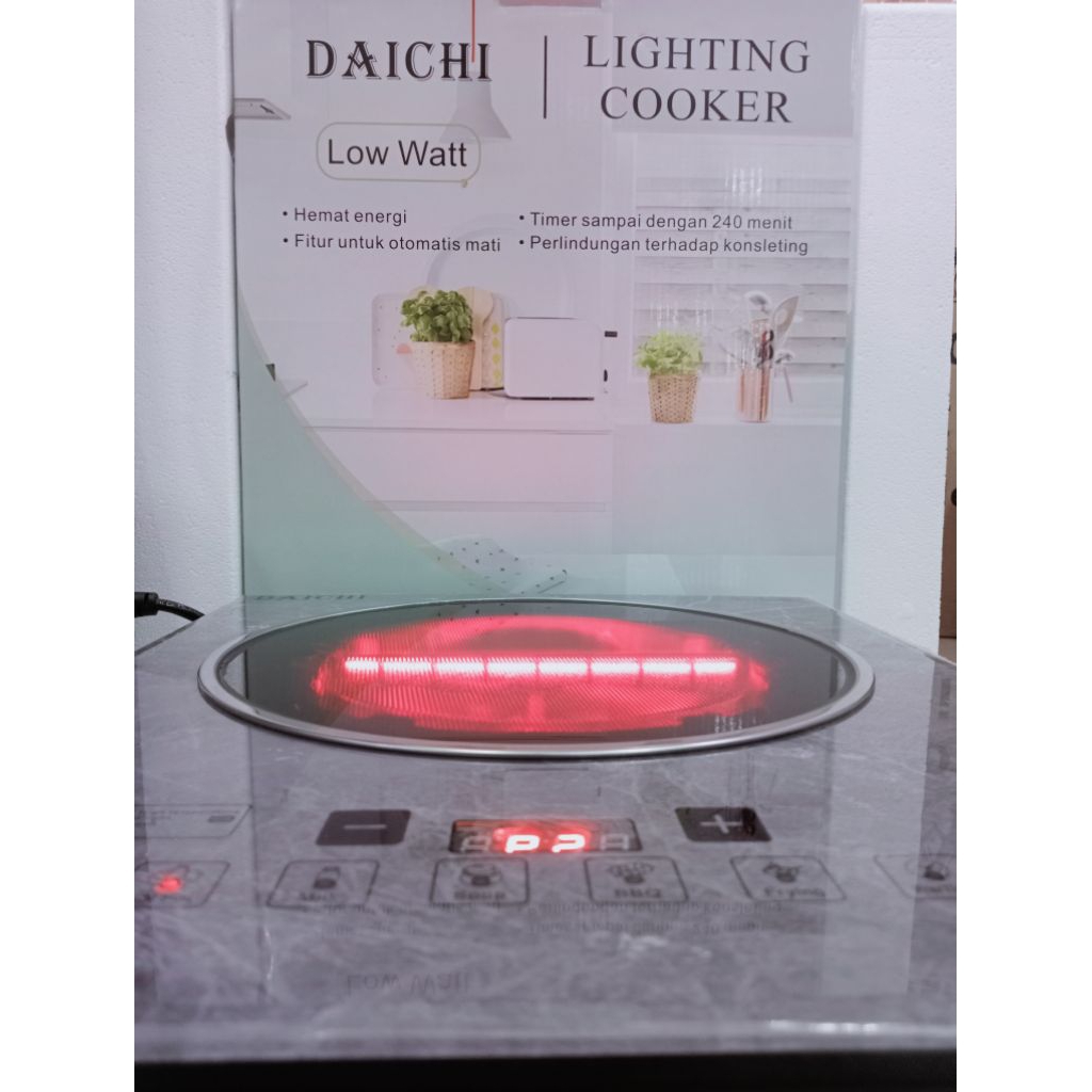 daichi lighting cooker/kompor daichi/kompor lampu/kompor halogen/daichi