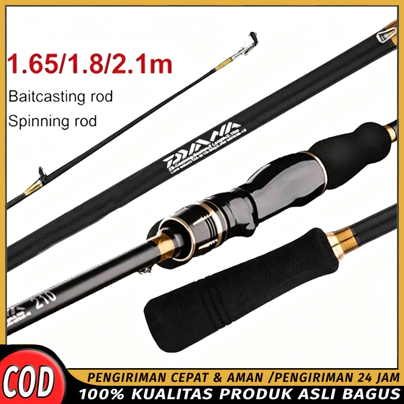 JORAN PANCING PIRATE KING CARBON SOLID 165CM DAN 180CM 7 RING FUJI K GUIDE AMERICAN STYLE