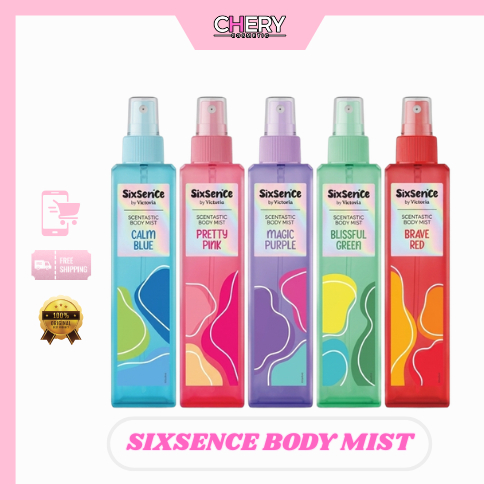 Sixsence Sixteen Kpop Body Scent Parfum / Scentastic Body Mist By Victoria