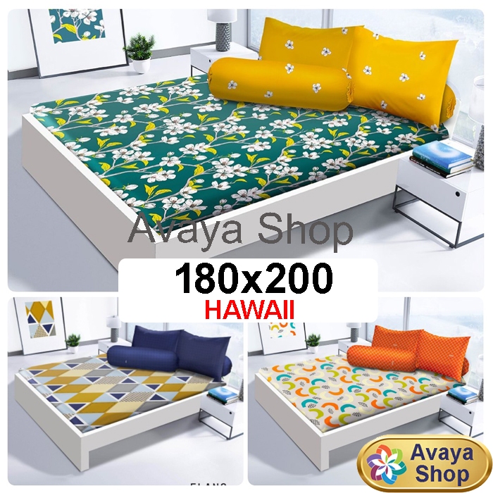 SPREI MY LOVE 180x200 HAWAII / SPREI MY LOVE KING HAWAII / SPREI HAWAII 180x200 by MY LOVE