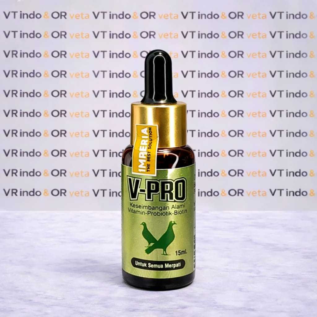 V-PRO CAIR IMPERIA VITAMIN PROBIOTIK BIOTIN BURUNG MERPATI SUPLEMEN V PRO ORIGINAL