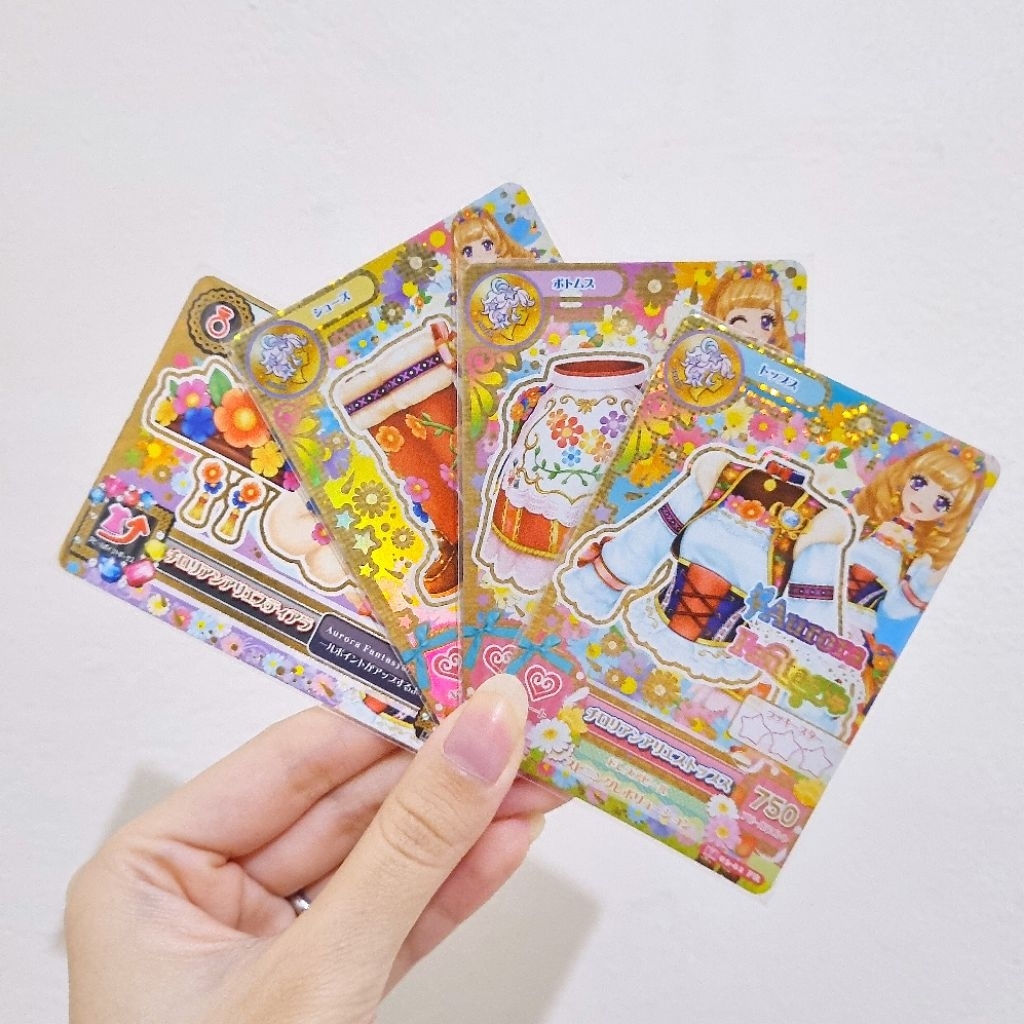 Aikatsu Card Kartu Premium Tyrolean Aries Japan JP Original